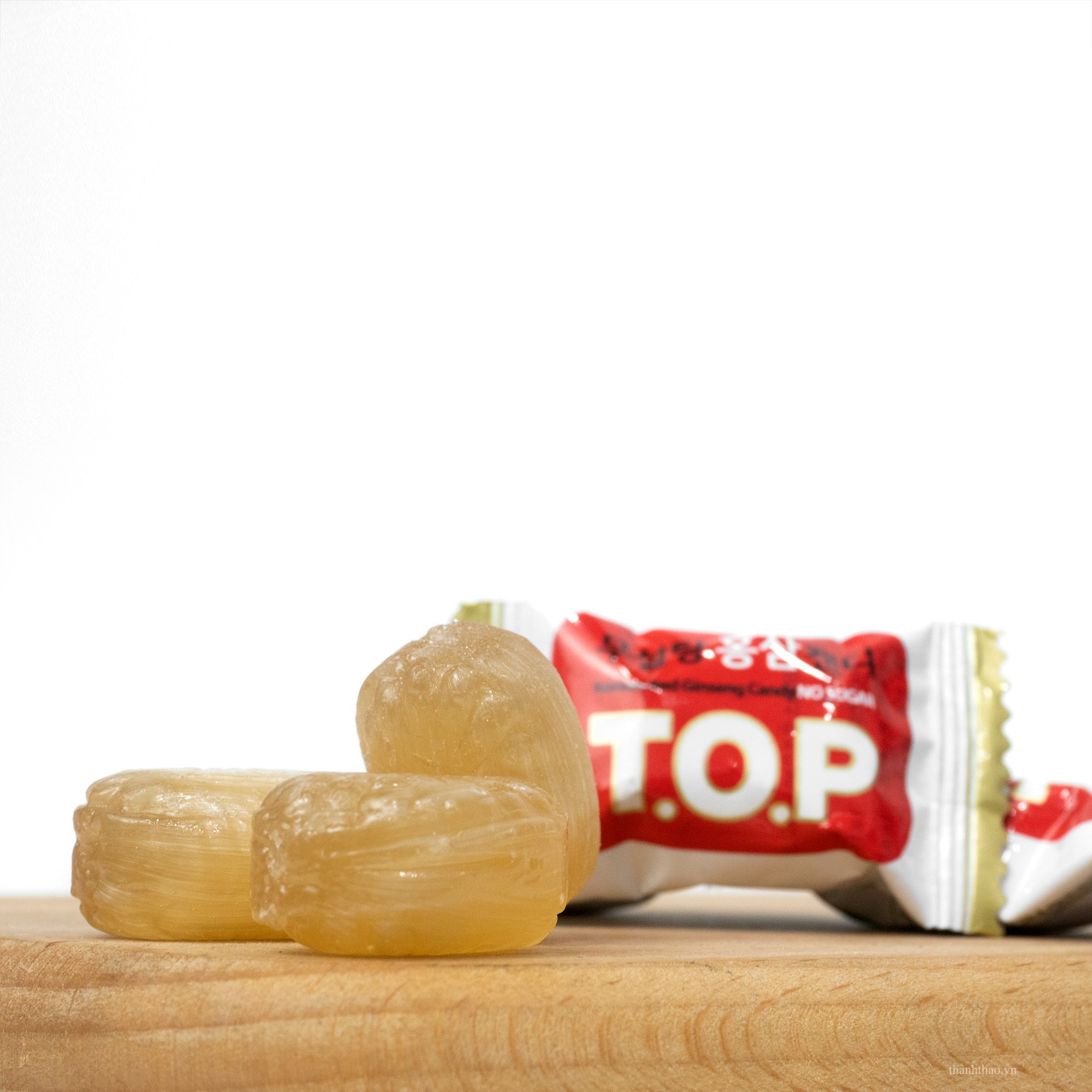 Kẹo hồng sâm T.O.P không đường Hàn Quốc 500g thượng hạng 5