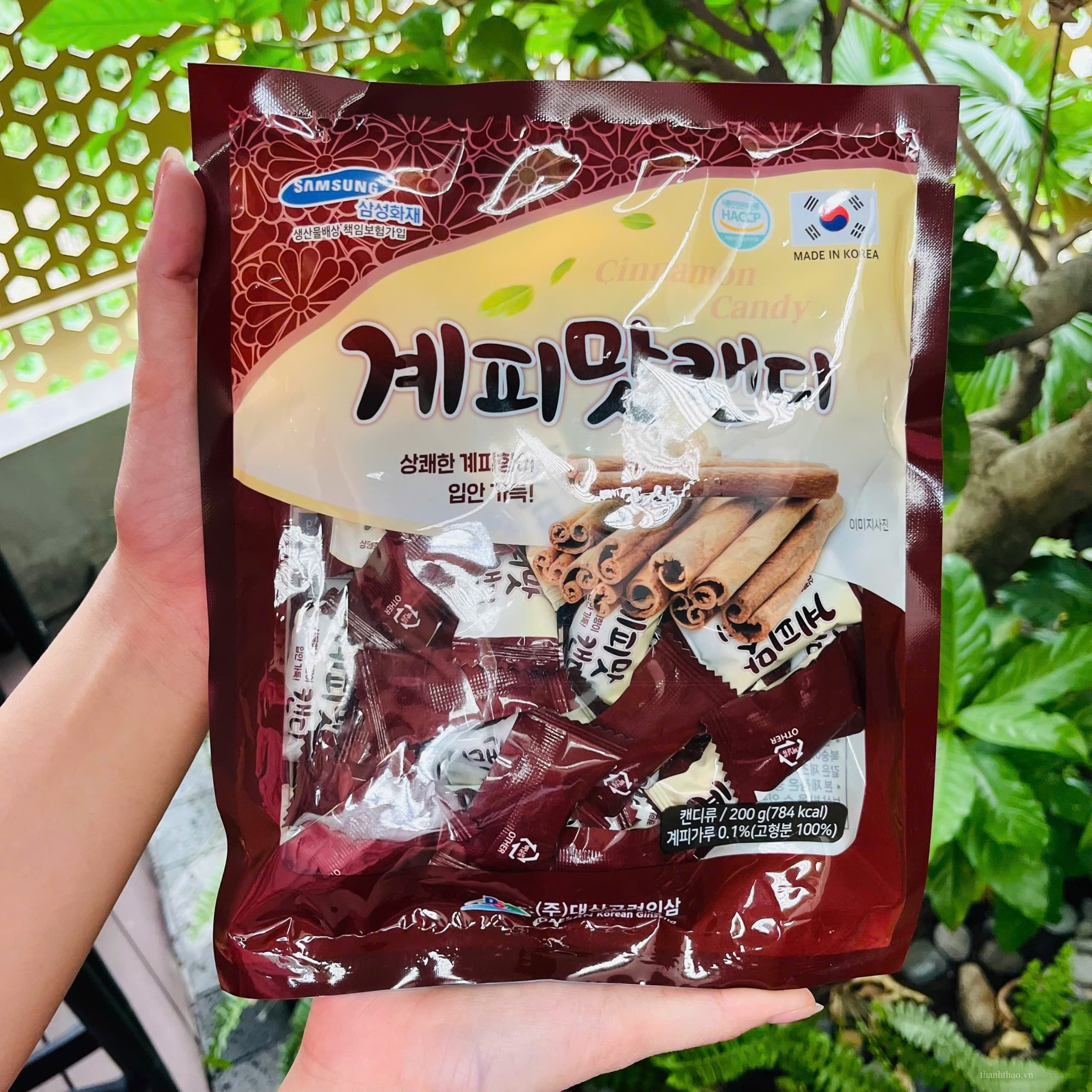 Kẹo Quế 200g Hàn Quốc Daesan – Kẹo Quế Thơm Nồng, Dễ Ăn 2