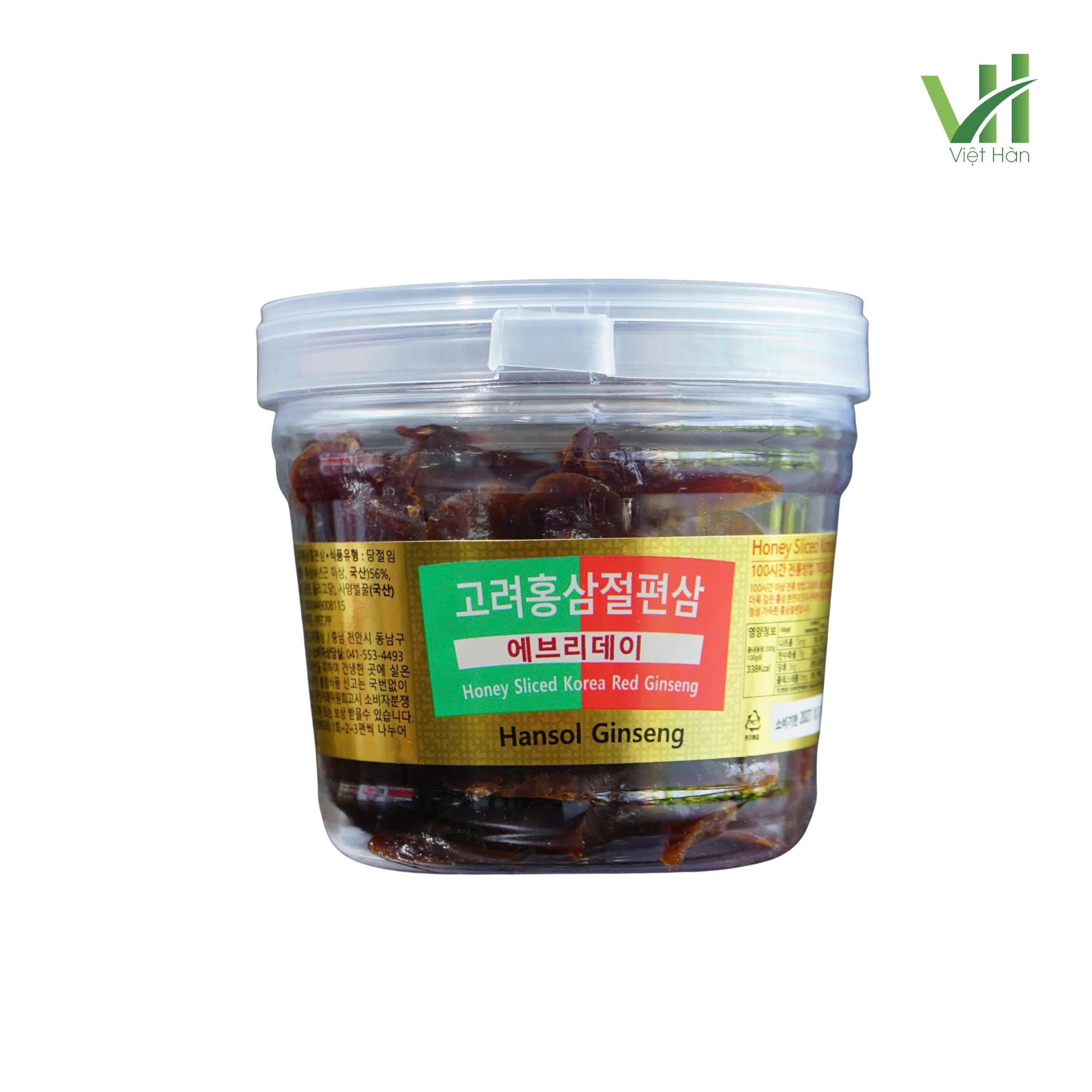 Mứt Sâm Tẩm Mật Ong Everyday Daesan 200g – Món Ăn Bổ Dưỡng Hằng Ngày 2