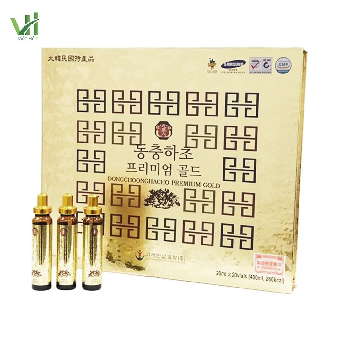 Nước Uống Đông Trùng Hạ Thảo Hàn Quốc Hộp 20ml x 20 ống 5