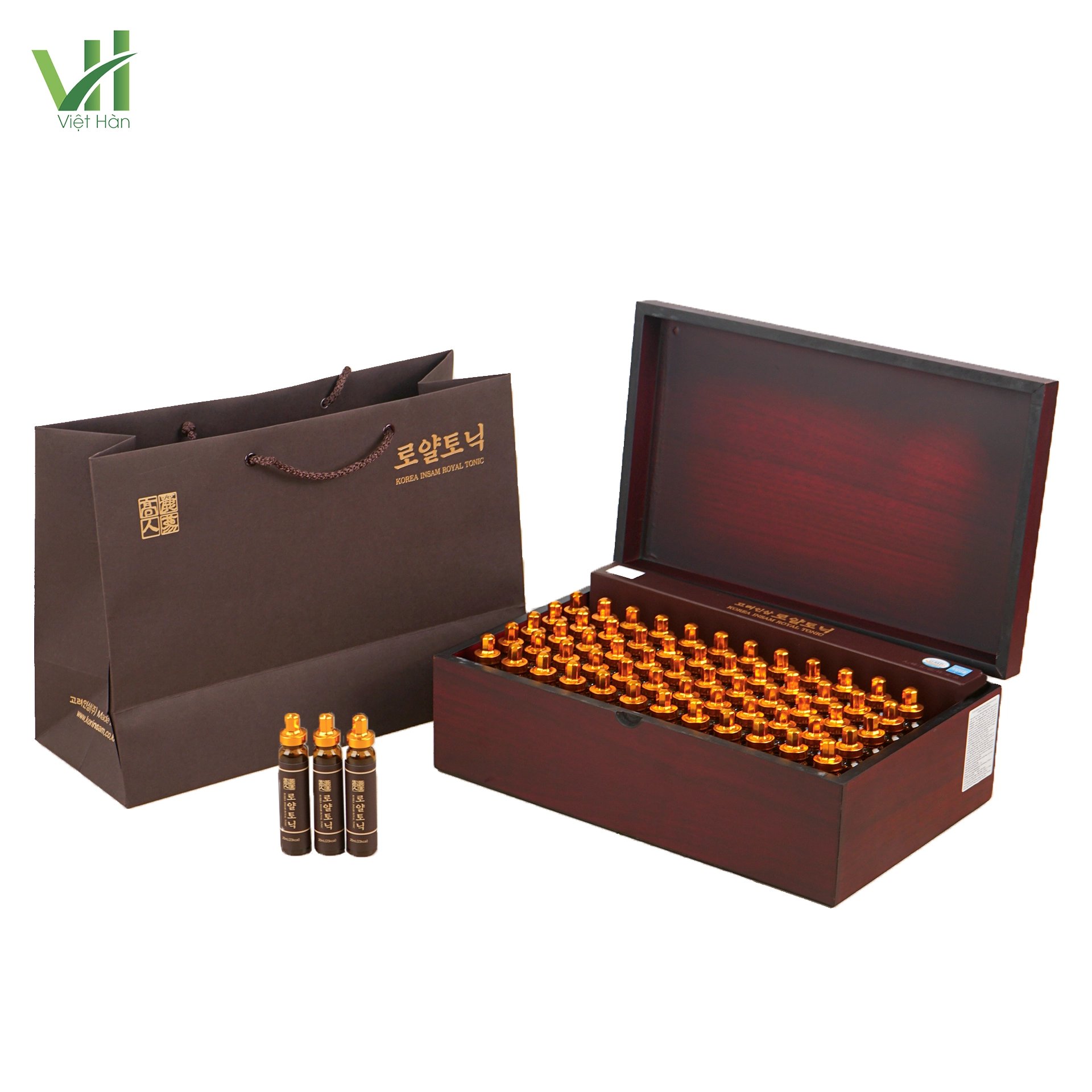 Nước Đông Trùng Hạ Thảo Royal Tonic Hàn Quốc – Hộp 60 ống 2