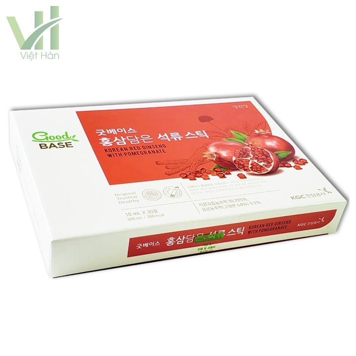 Nước ép lựu Collagen Hàn Quốc KGC Goodbase dành cho nữ hộp 30 gói 5