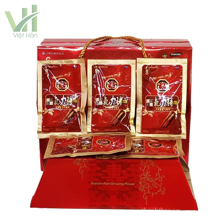 Nước Hồng Sâm Bio Hàn Quốc Hộp 70ml x 30 gói 2