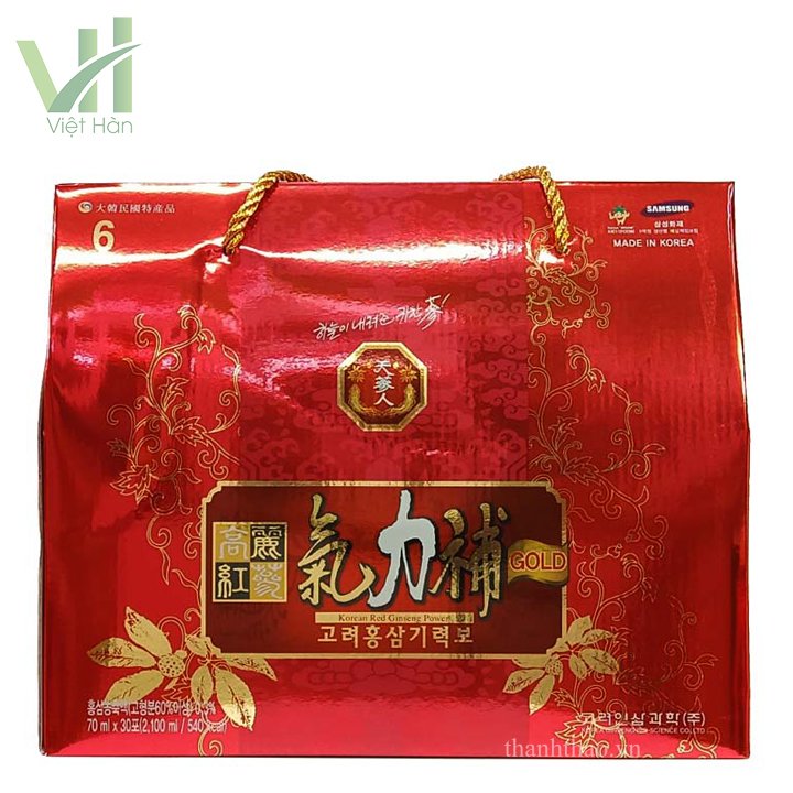 Nước Hồng Sâm Bio Hàn Quốc Hộp 70ml x 30 gói 6