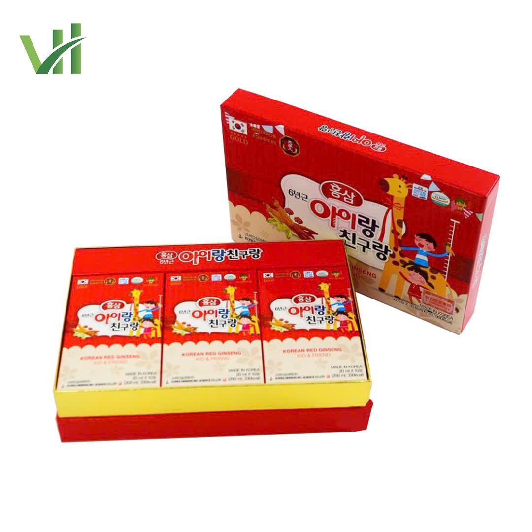 Nước Hồng Sâm Baby Bio Hàn Quốc – Hộp 30 gói x 20ml 2