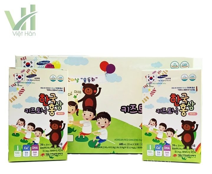 Nước Hồng Sâm Baby Daedong – Từ 2 đến 5 tuổi – Hộp 20ml x 30 gói 7