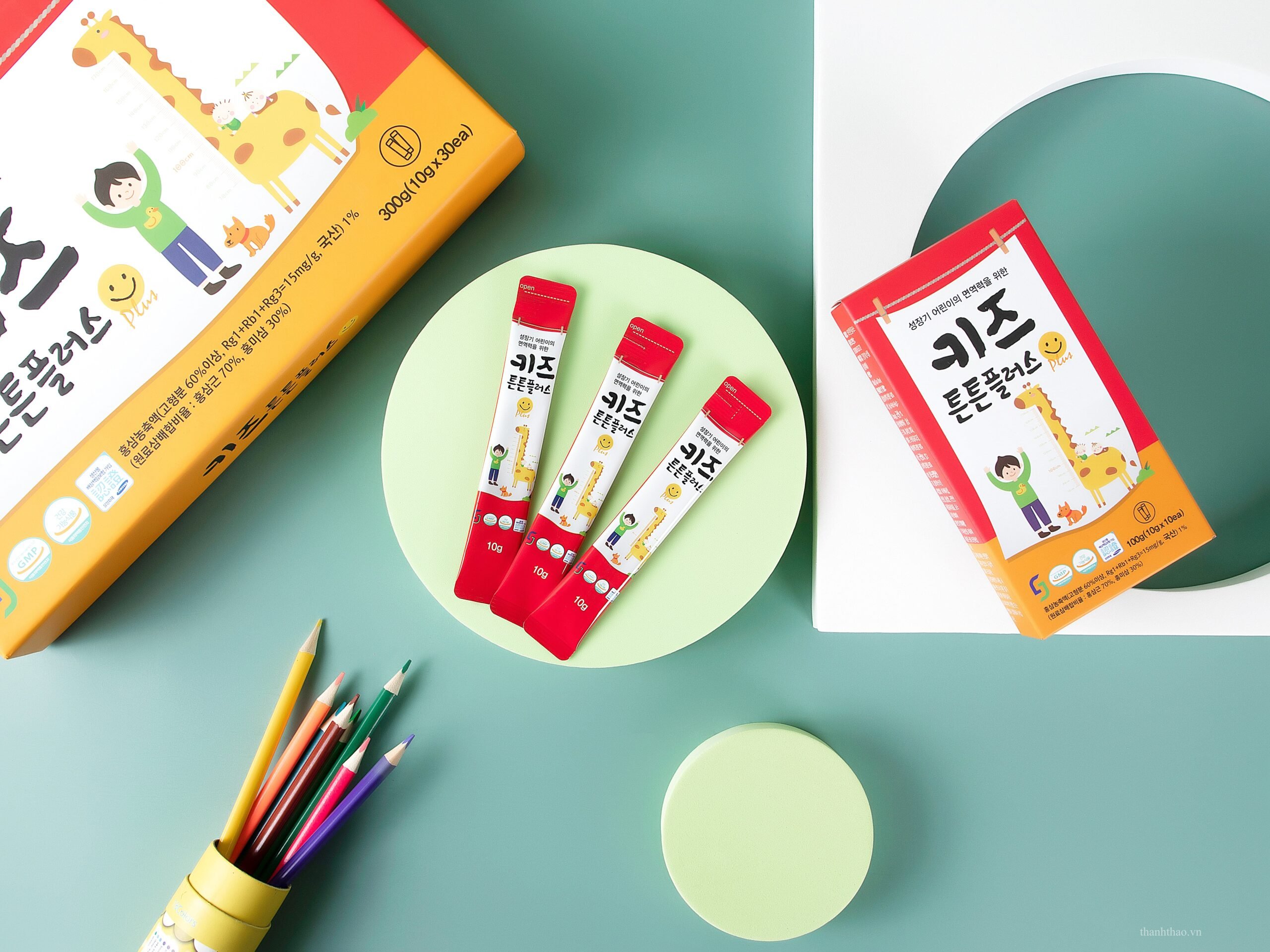 Nước Hồng Sâm Baby Daesan Hàn Quốc Hộp 30 gói x 10g 11