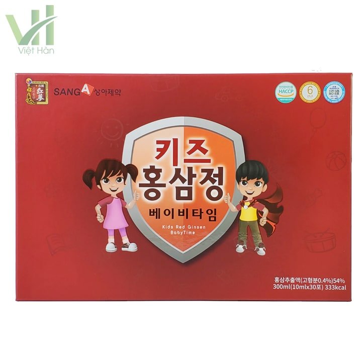 Nước Hồng Sâm Baby SangA Hàn Quốc – Hộp 30 gói dành cho trẻ em 6