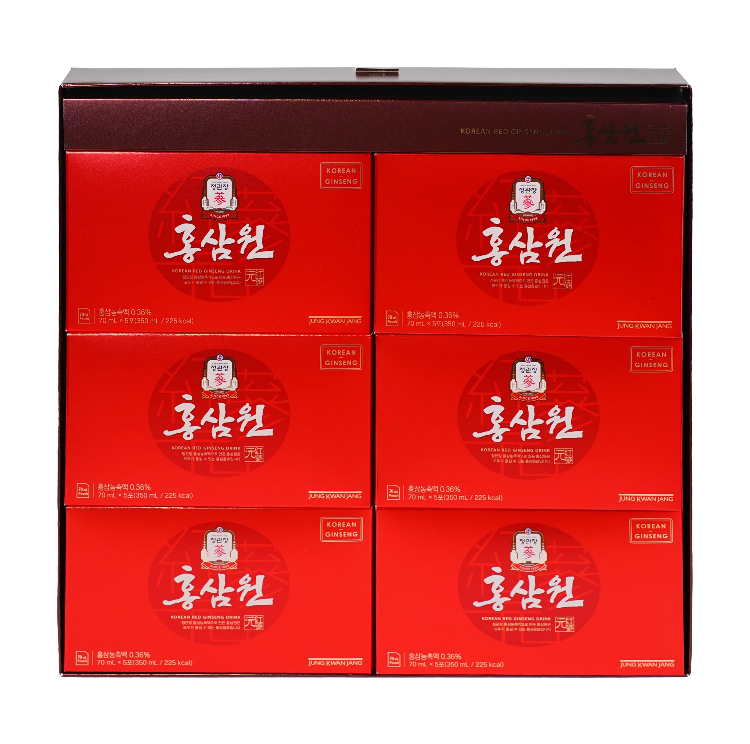 Nước Hồng Sâm Won Jung Kwan Jang Hàn Quốc Hộp 30 gói x 70ml 3