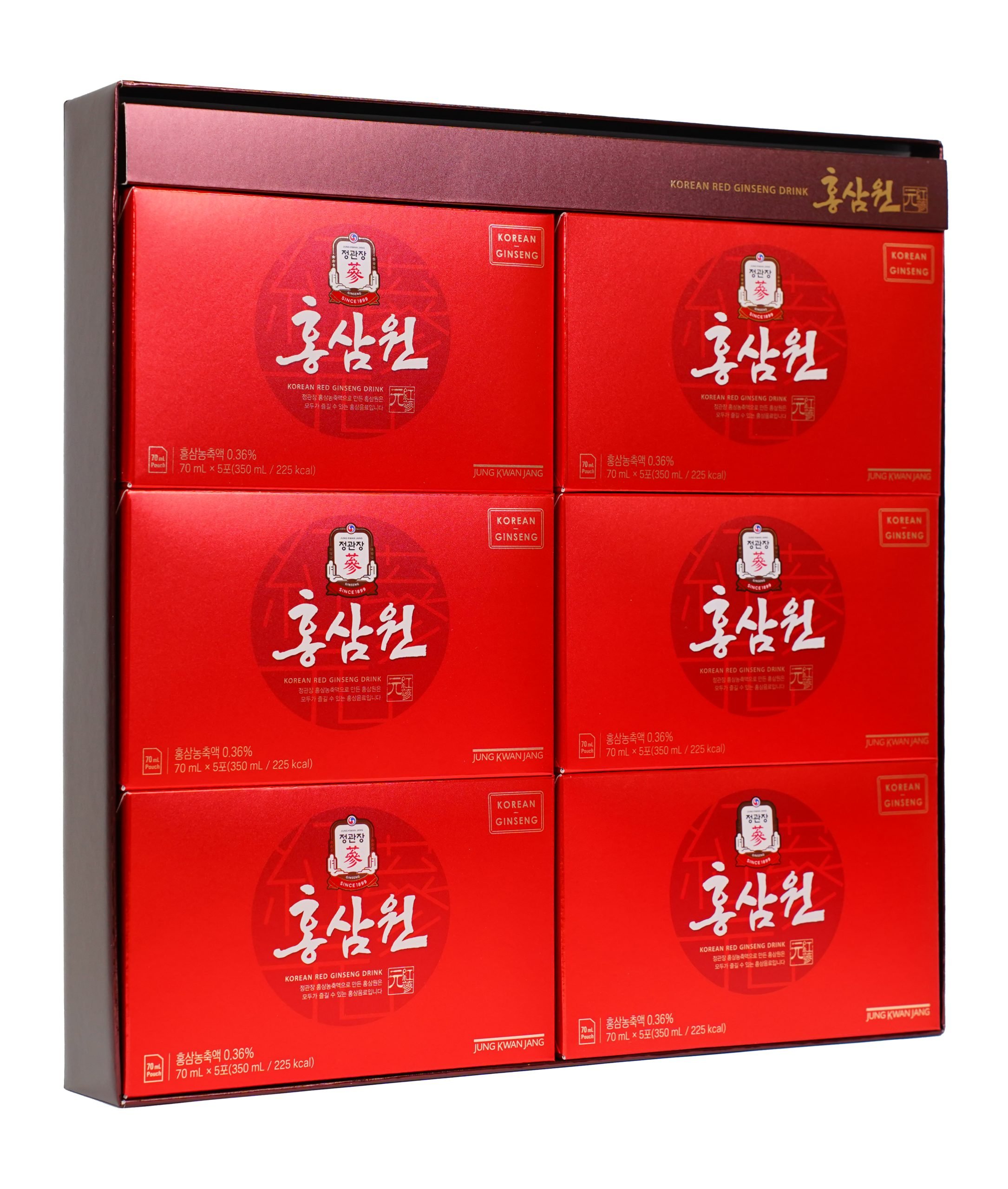 Nước Hồng Sâm Won Jung Kwan Jang Hàn Quốc Hộp 30 gói x 70ml 4