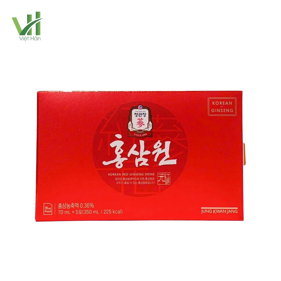 Nước Hồng Sâm Won Jung Kwan Jang Hộp 5 gói x 70ml