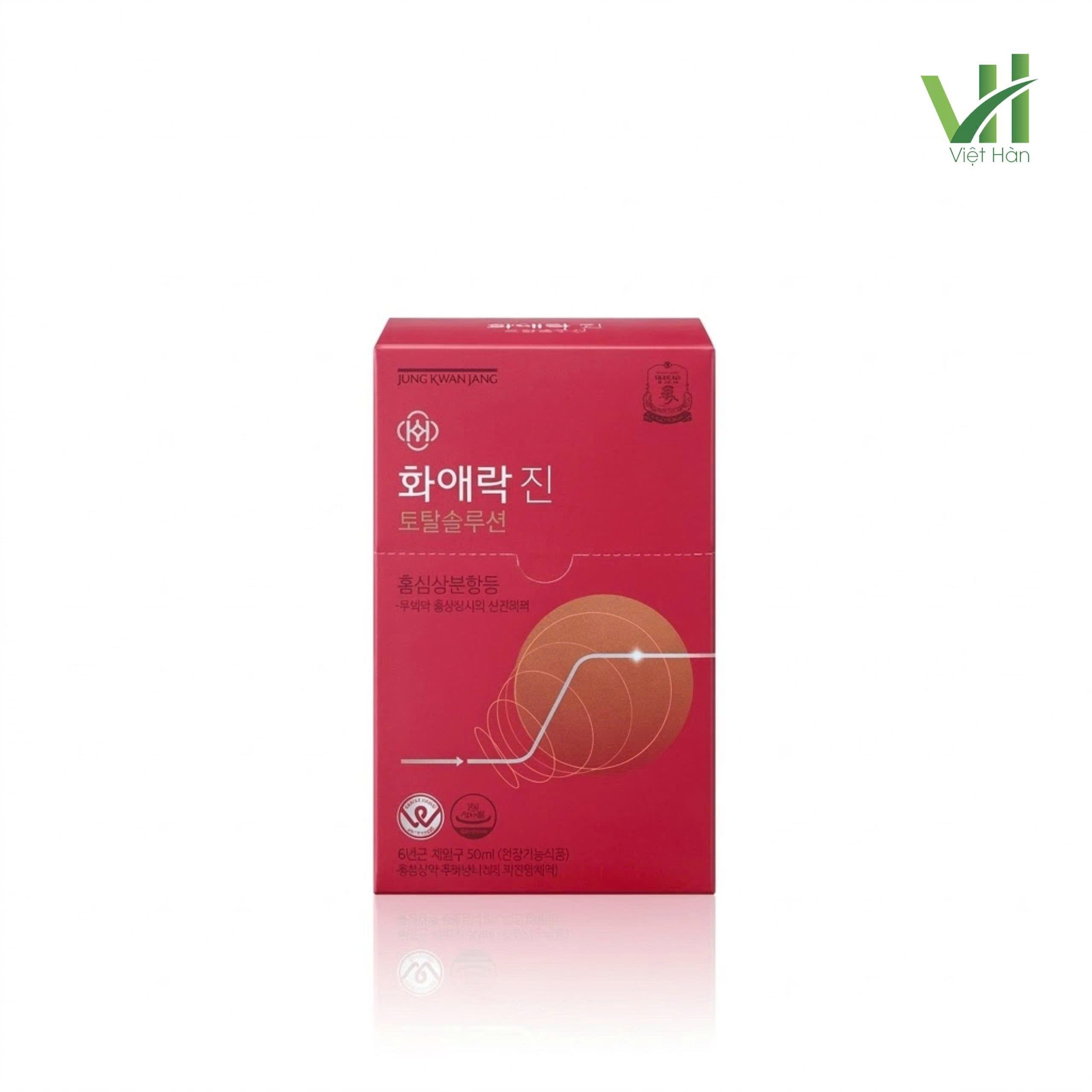 Nước Hồng Sâm Jung Kwan Jang dành cho nữ giới 30 gói x 70ml 4