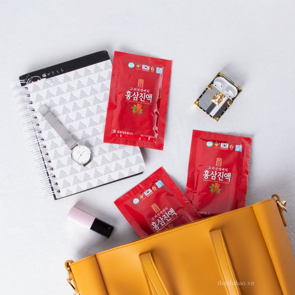 Nước Hồng Sâm Daesan Hàn Quốc Hộp 20 gói x 70ml 5