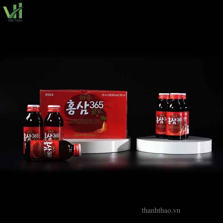 Nước Hồng Sâm Gold Daesan Hàn Quốc Hộp 10 chai x 100ml 6