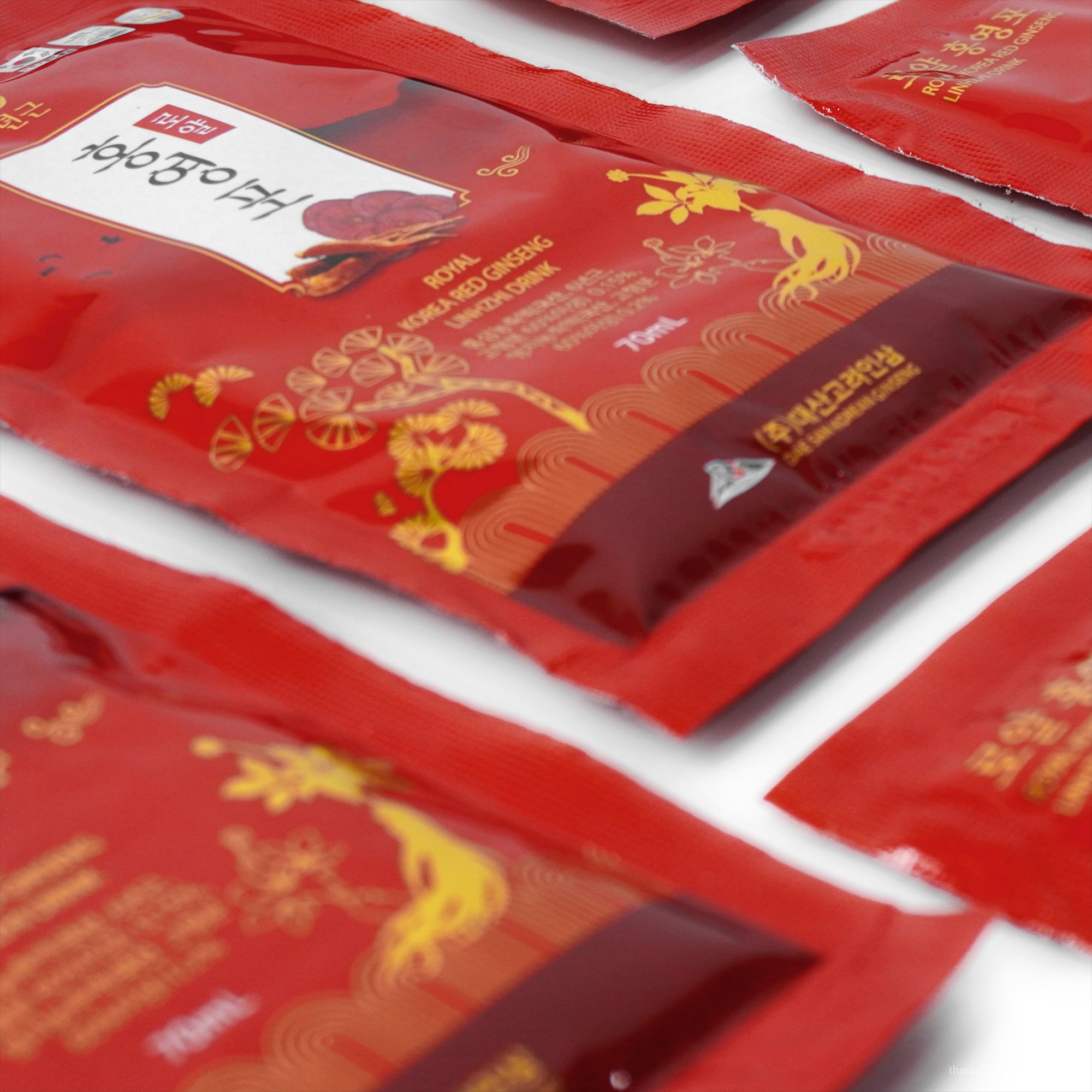 Nước Hồng Sâm Linh Chi Daesan Hàn Quốc 70ml x 30 gói 10