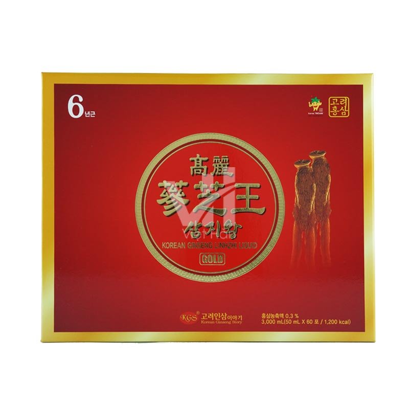 Nước Hồng Sâm Linh Chi Hàn Quốc KGS Hộp 60 gói x 50ml 3