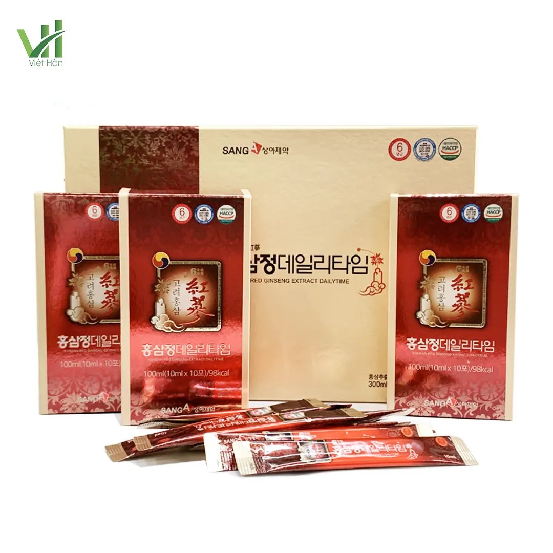 Nước Hồng Sâm SangA Hàn Quốc Hộp 10ml x 30 gói 8