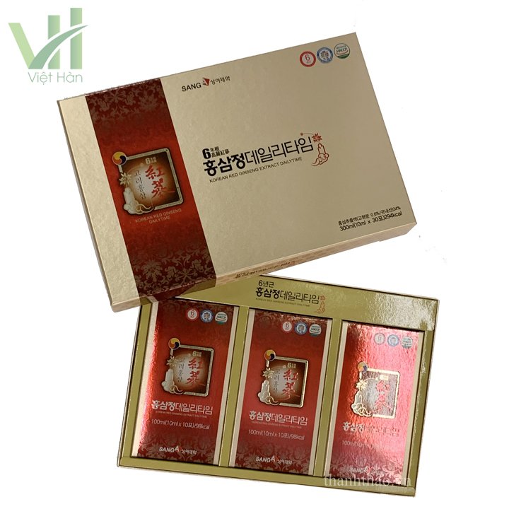 Nước Hồng Sâm SangA Hàn Quốc Hộp 10ml x 30 gói 4