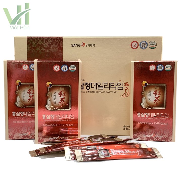 Nước Hồng Sâm SangA Hàn Quốc Hộp 10ml x 30 gói 3
