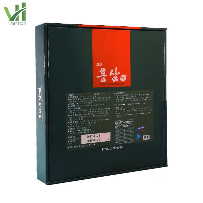 Nước Hồng Sâm Thuốc Bắc Pocheon Hàn Quốc 70ml x 30 gói 4