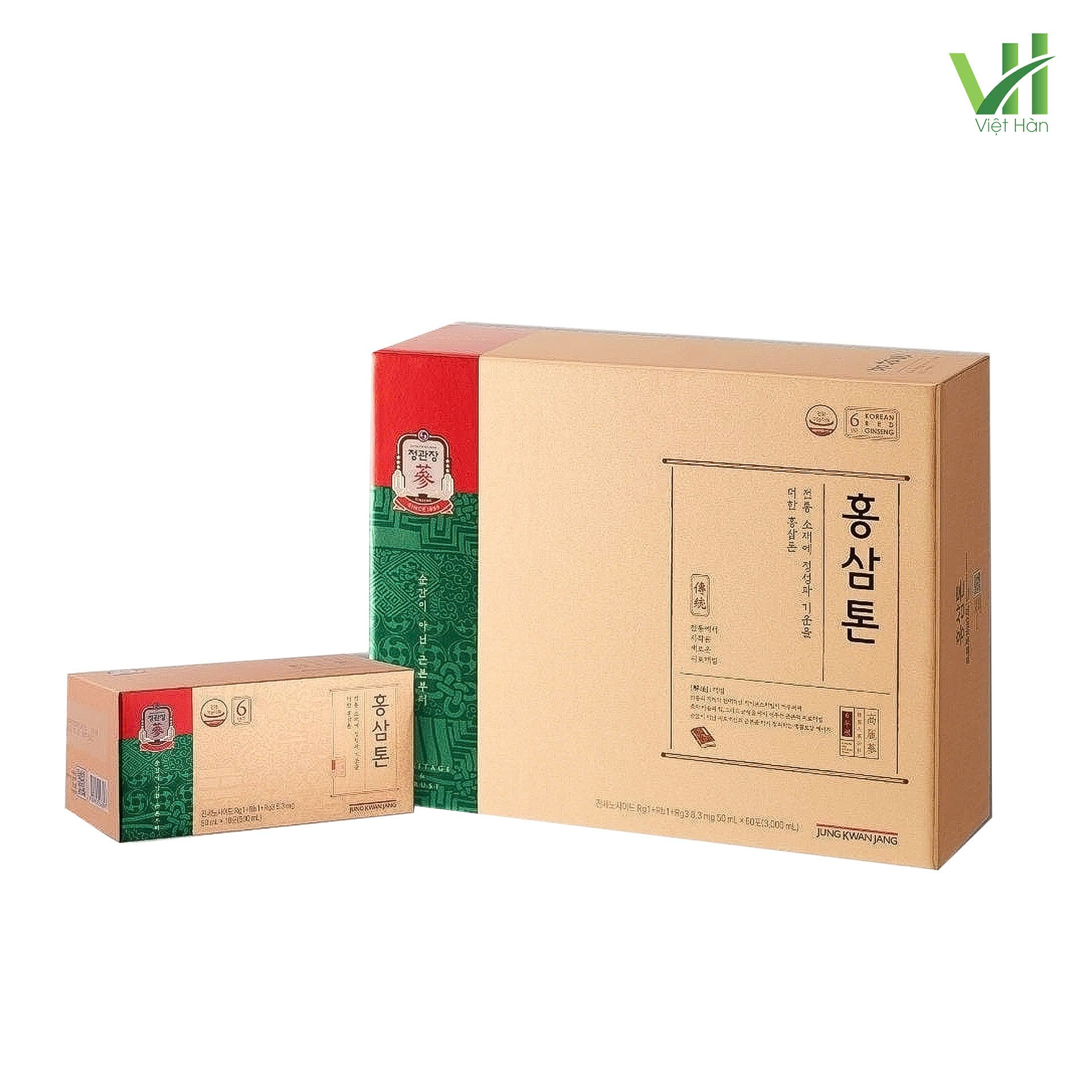 Nước Hồng Sâm Tonic Mild Jung Kwan Jang Hộp 50ml x 60 gói