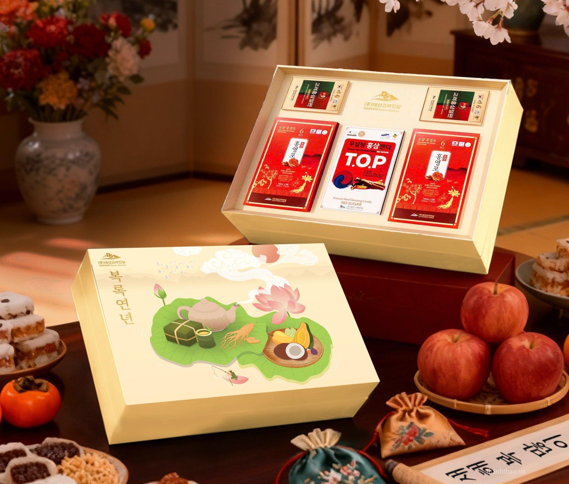 Bộ Quà Tặng Xuân 2026 – Phúc Lộc Viên Niên 2