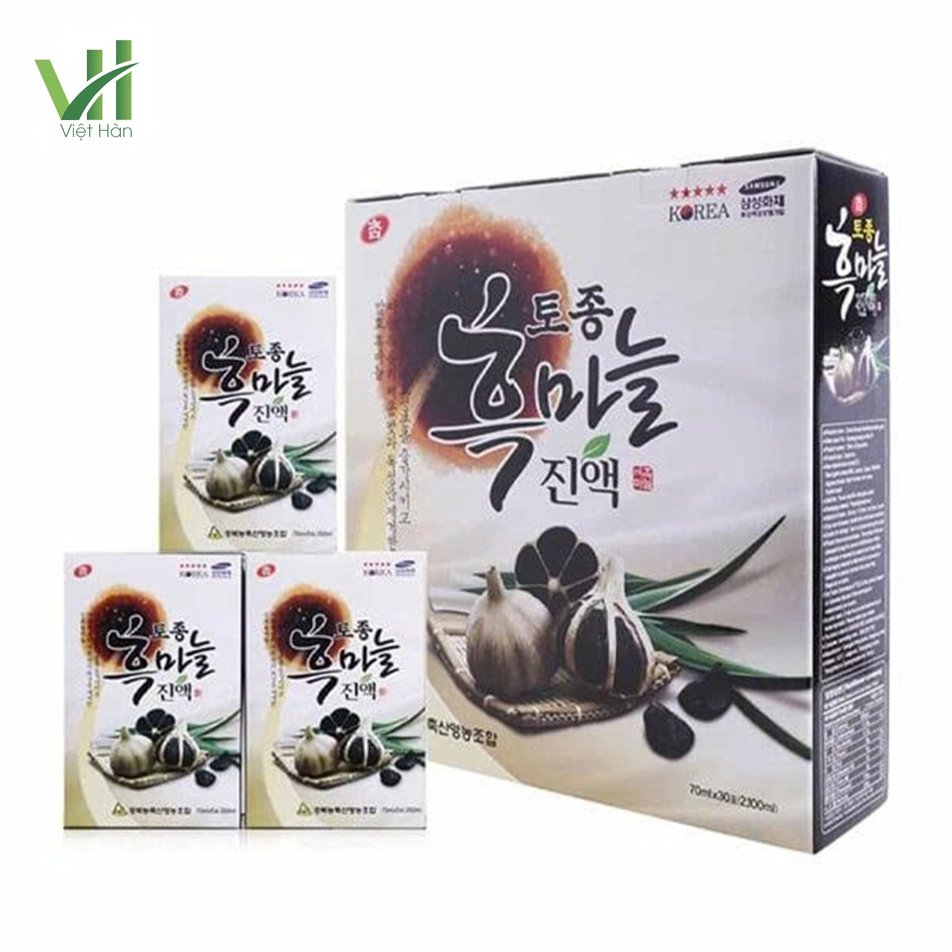 Nước Tỏi Đen Kanghwa Hàn Quốc – Hộp 30 gói x 70ml