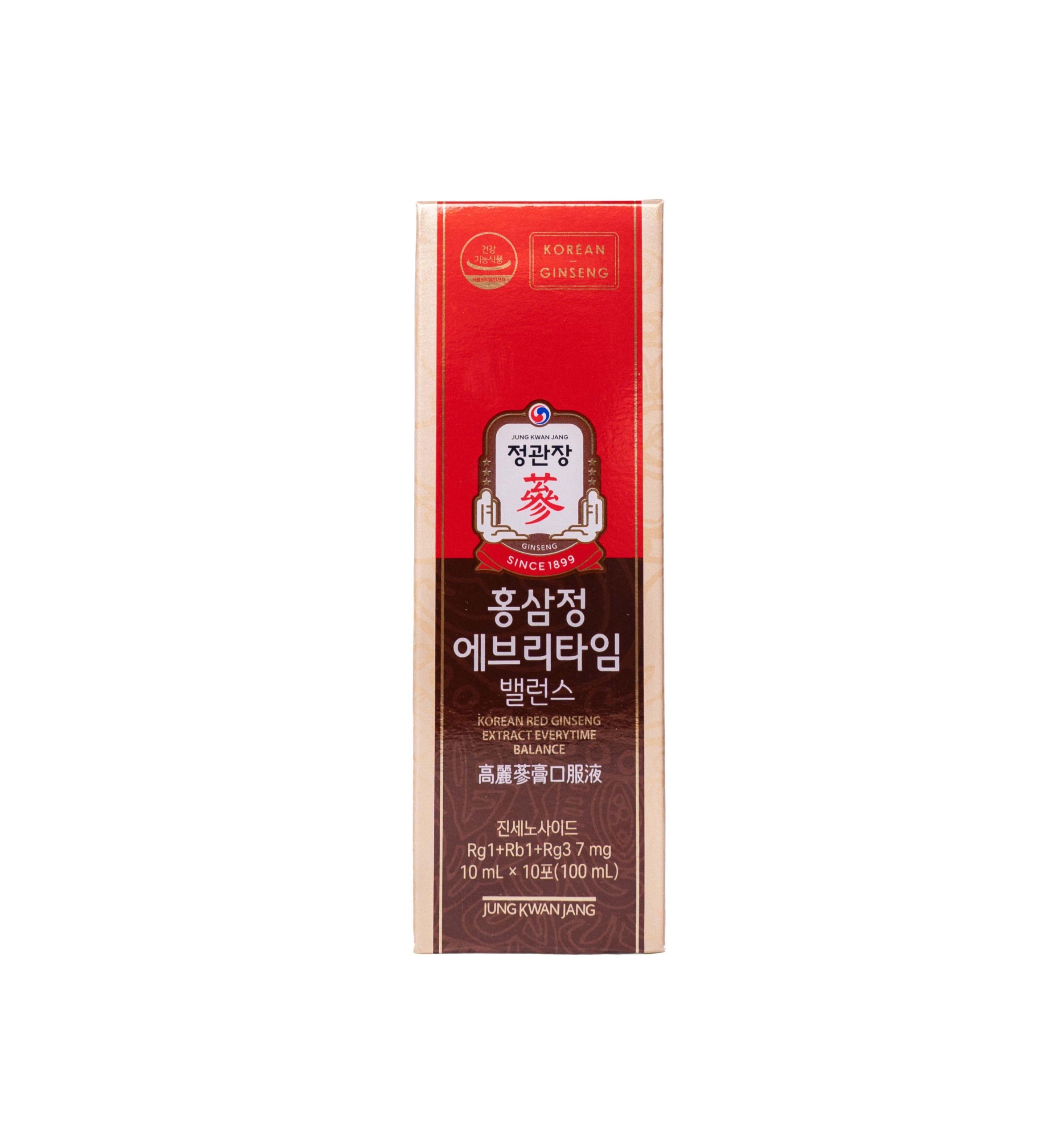 Tinh Chất Hồng Sâm KGC Extract Everytime Balance – Hộp 30 gói x 10ml 3