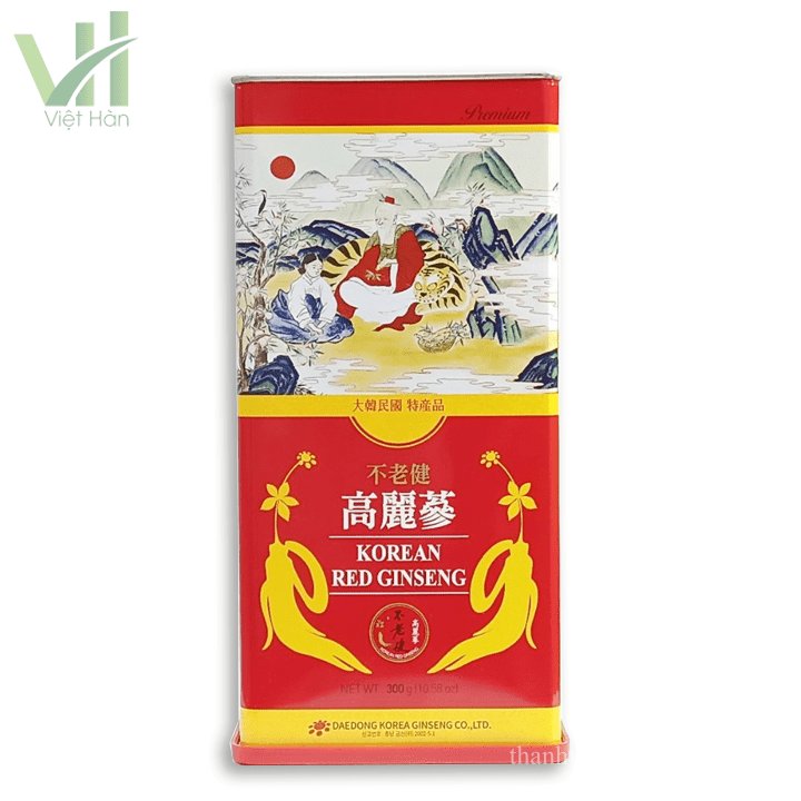 Hồng Sâm Củ Khô Daedong Hàn Quốc Hộp 300g 3