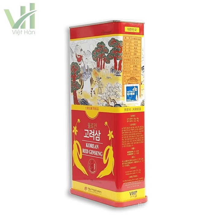Hồng Sâm Củ Khô Daedong Hàn Quốc Hộp 300g 5
