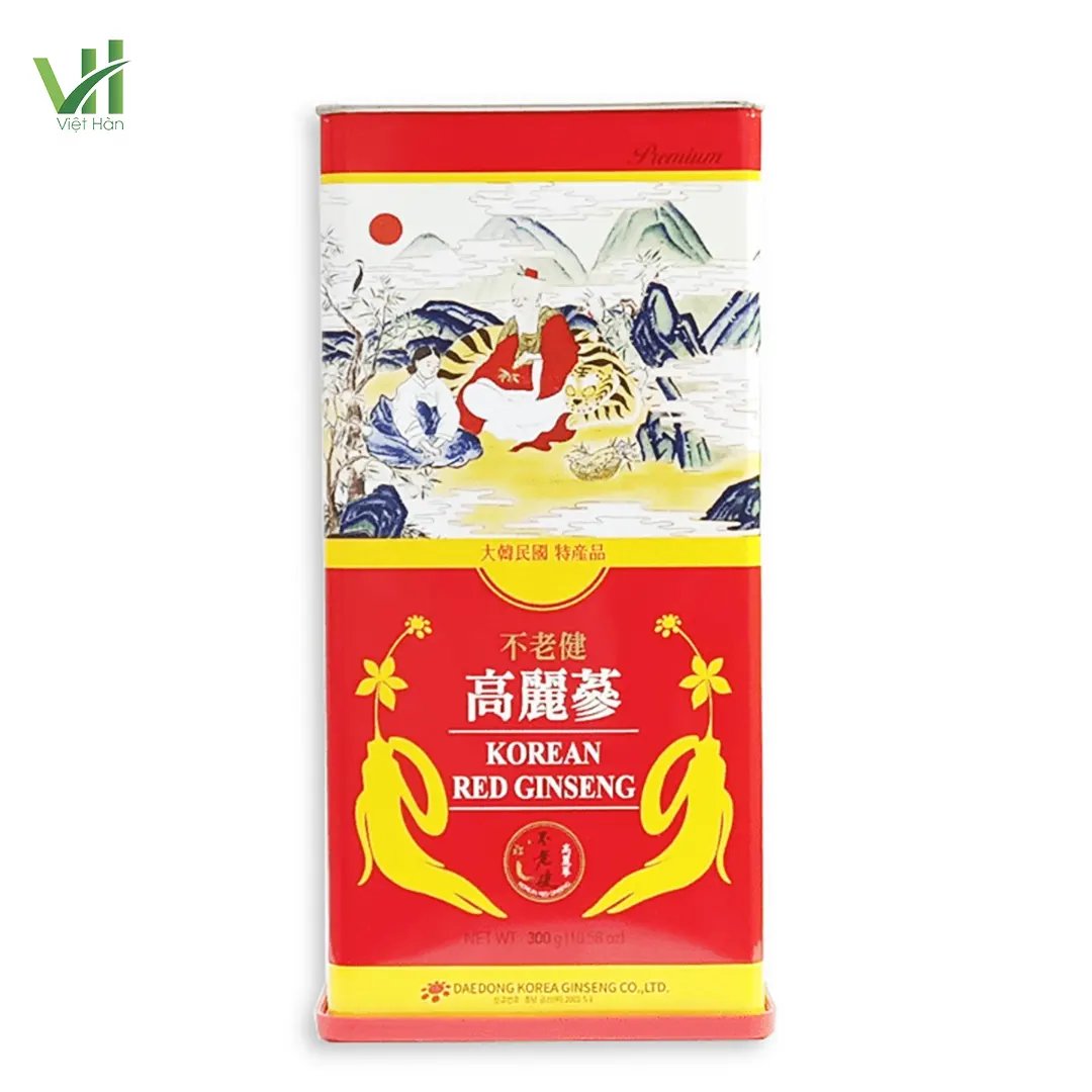 Hồng Sâm Củ Khô Daedong Hàn Quốc Hộp 300g