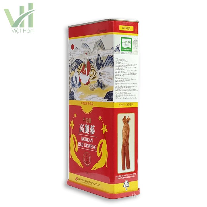 Hồng Sâm Củ Khô Daedong Hàn Quốc Hộp 300g 2