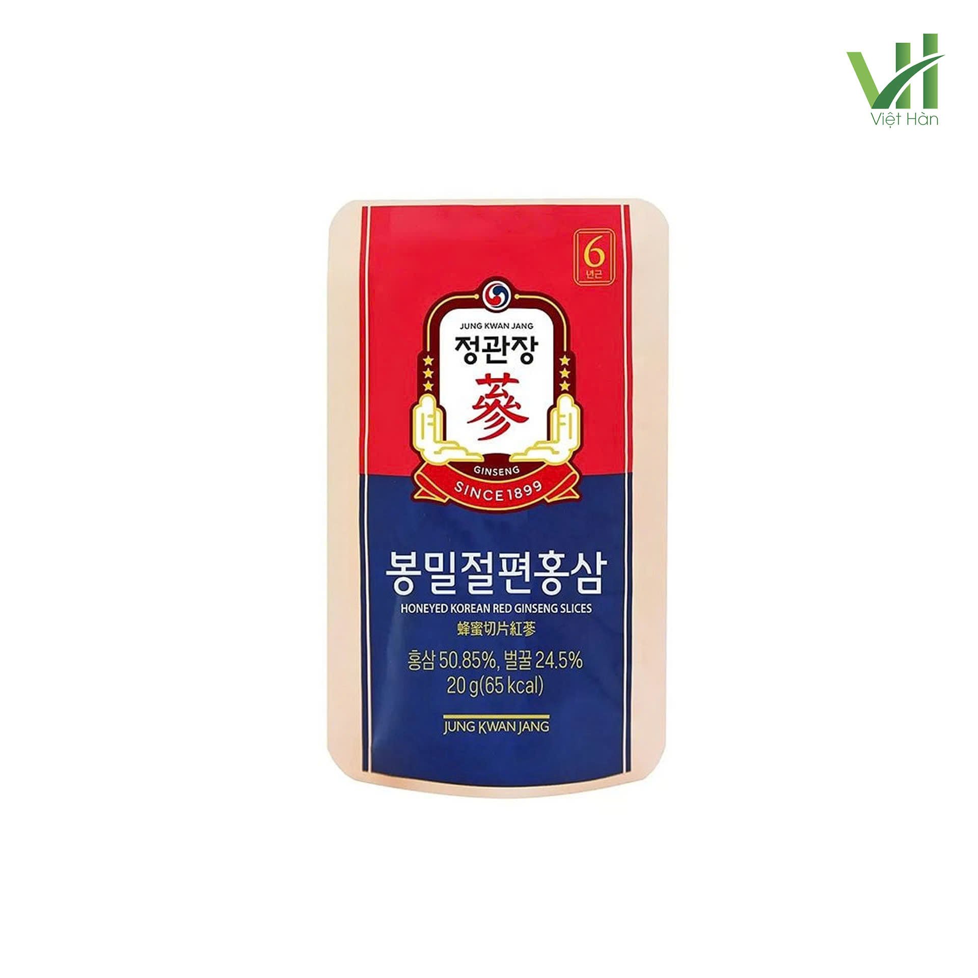 Sâm lát tẩm mật ong Jung Kwan Jang 20g x 12 hộp 4