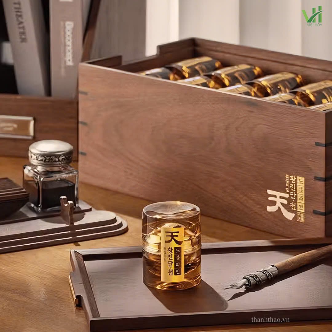 Thiên sâm linh đan dát vàng KGC Jung Kwan Jang Hwang Jin Dan Cheon Noble Line 4g x 20 viên 3