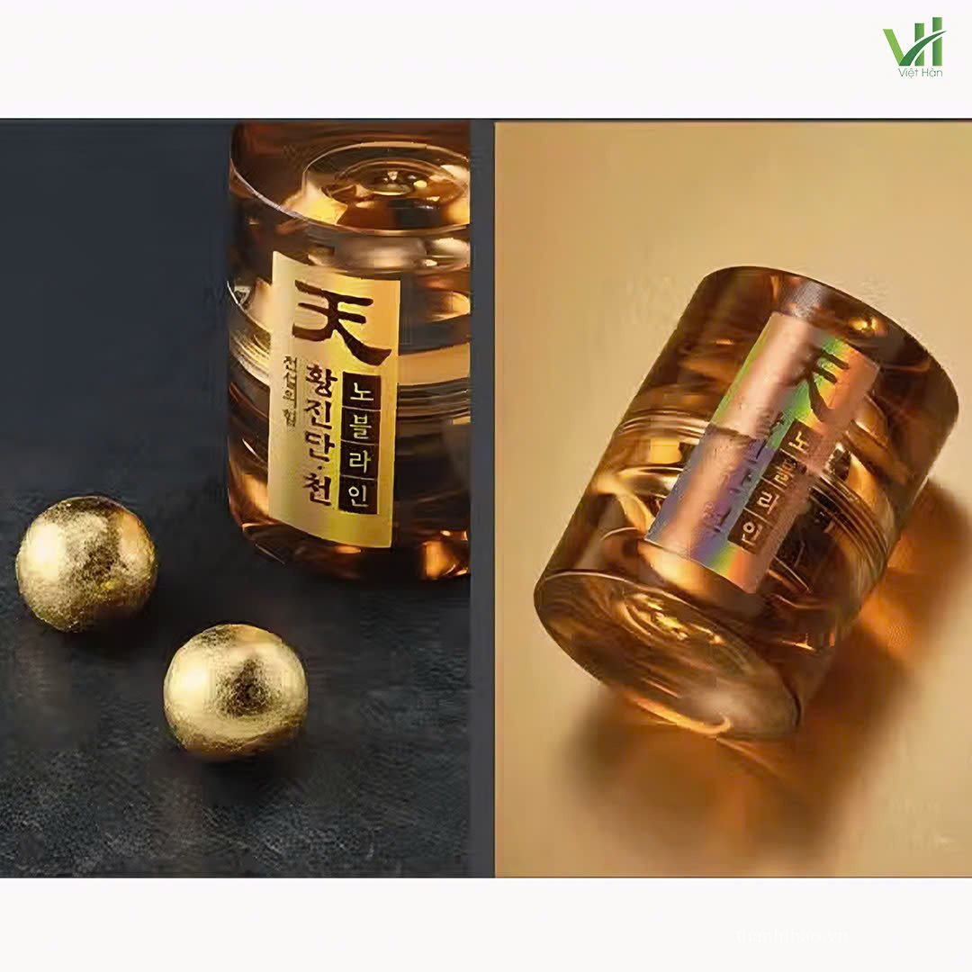 Thiên sâm linh đan dát vàng KGC Jung Kwan Jang Hwang Jin Dan Cheon Noble Line 4g x 20 viên 5