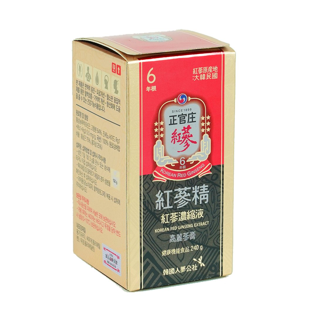 Tinh Chất Cao Hồng Sâm Jung Kwan Jang Hộp 240g nội địa Hàn Quốc 3
