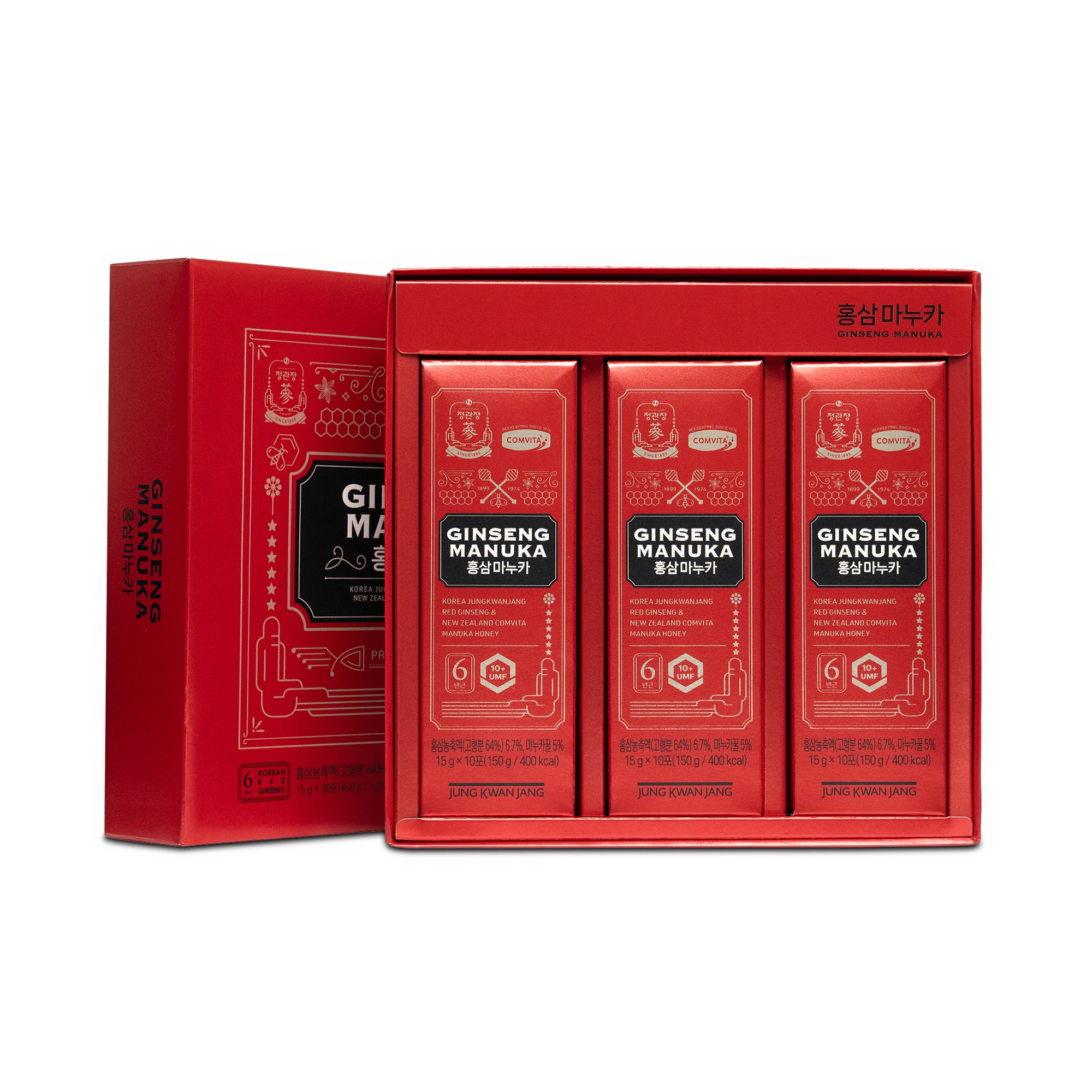 Tinh chất Hồng Sâm Mật Ong Manuka Jung Kwan Jang 15g x 30 gói 7