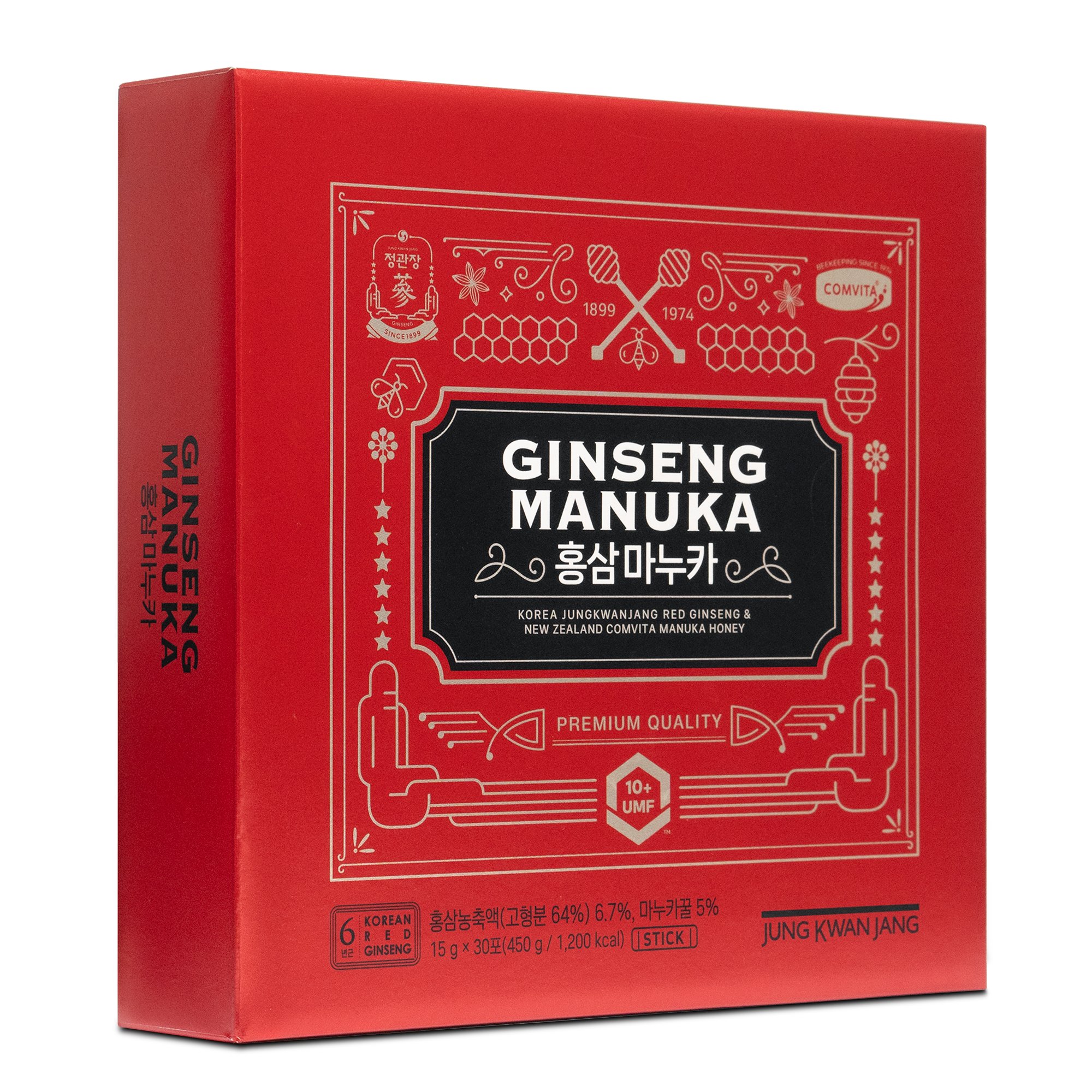 Tinh chất Hồng Sâm Mật Ong Manuka Jung Kwan Jang 15g x 30 gói 3