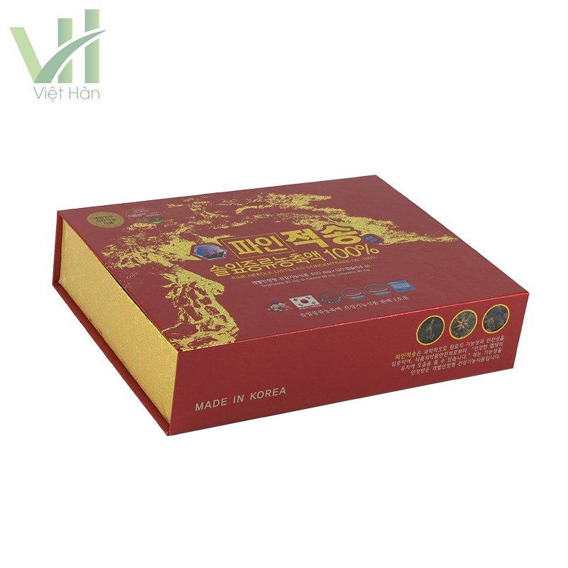 Tinh dầu thông đỏ chính phủ Hàn Quốc mẫu mới hộp 120 viên 7