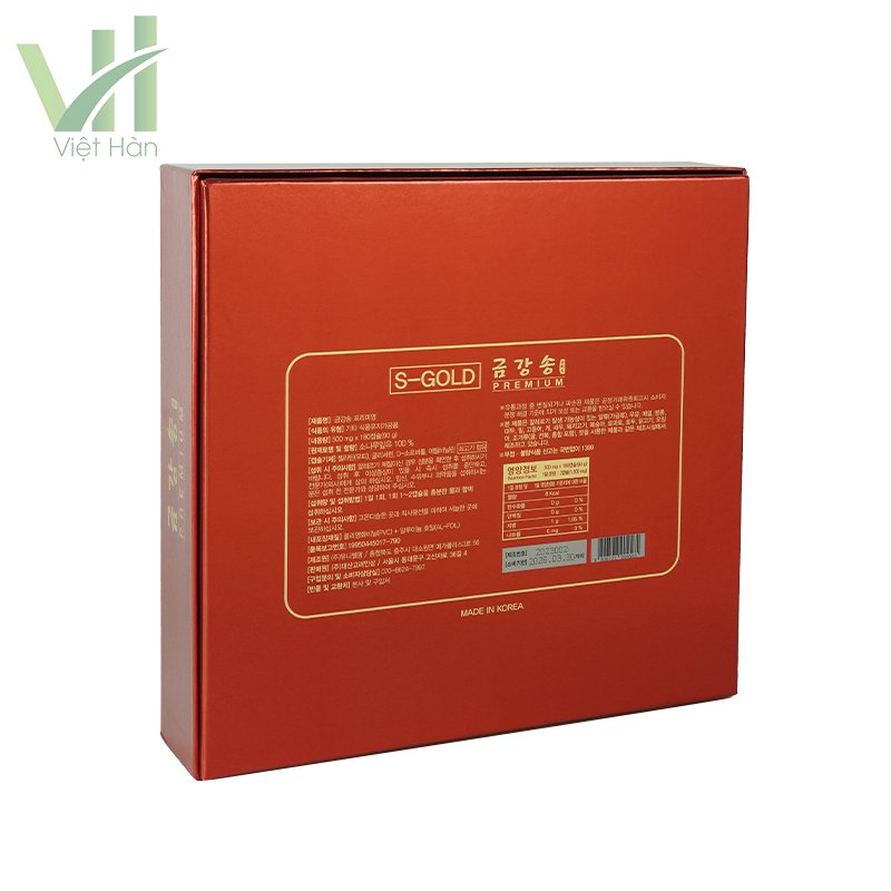 Tinh Dầu Thông Đỏ Daesan Hàn Quốc Hộp 180 Viên 5