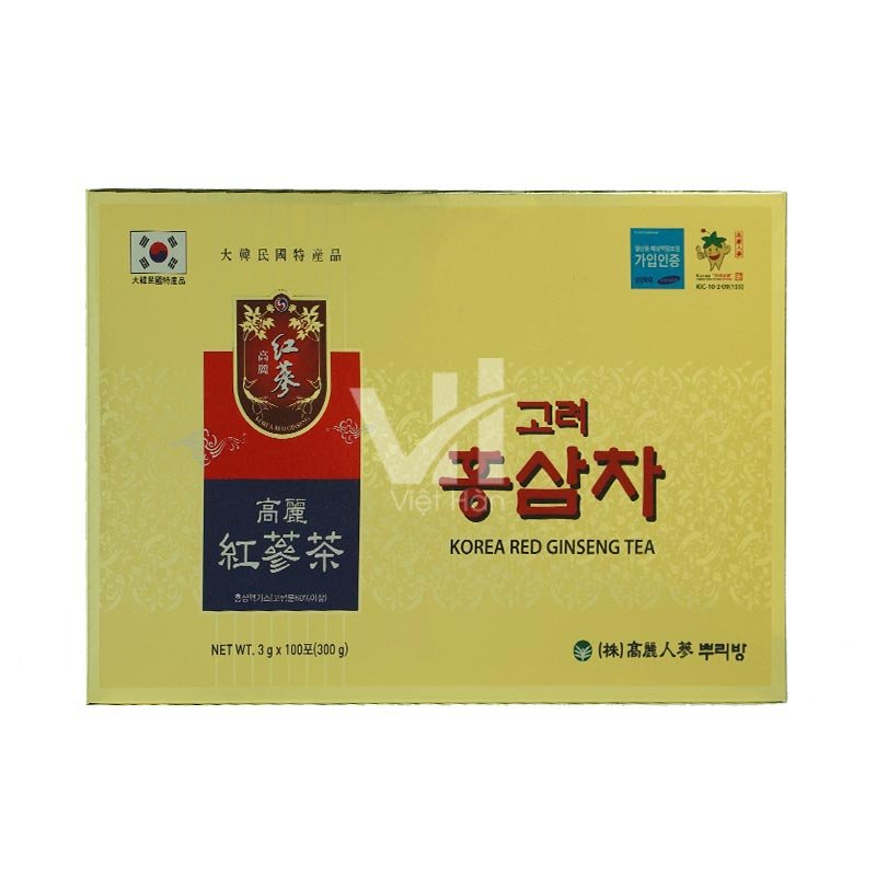 Trà Hồng Sâm Bulibang Hàn Quốc Hộp 100 gói x 3g 2