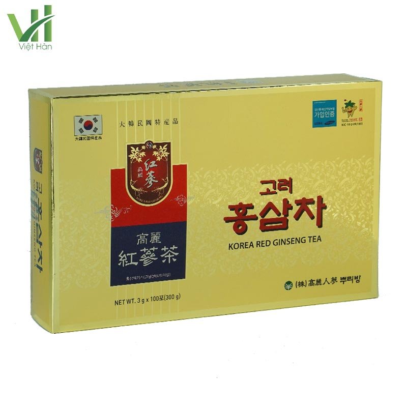 Trà Hồng Sâm Bulibang Hàn Quốc Hộp 100 gói x 3g 3
