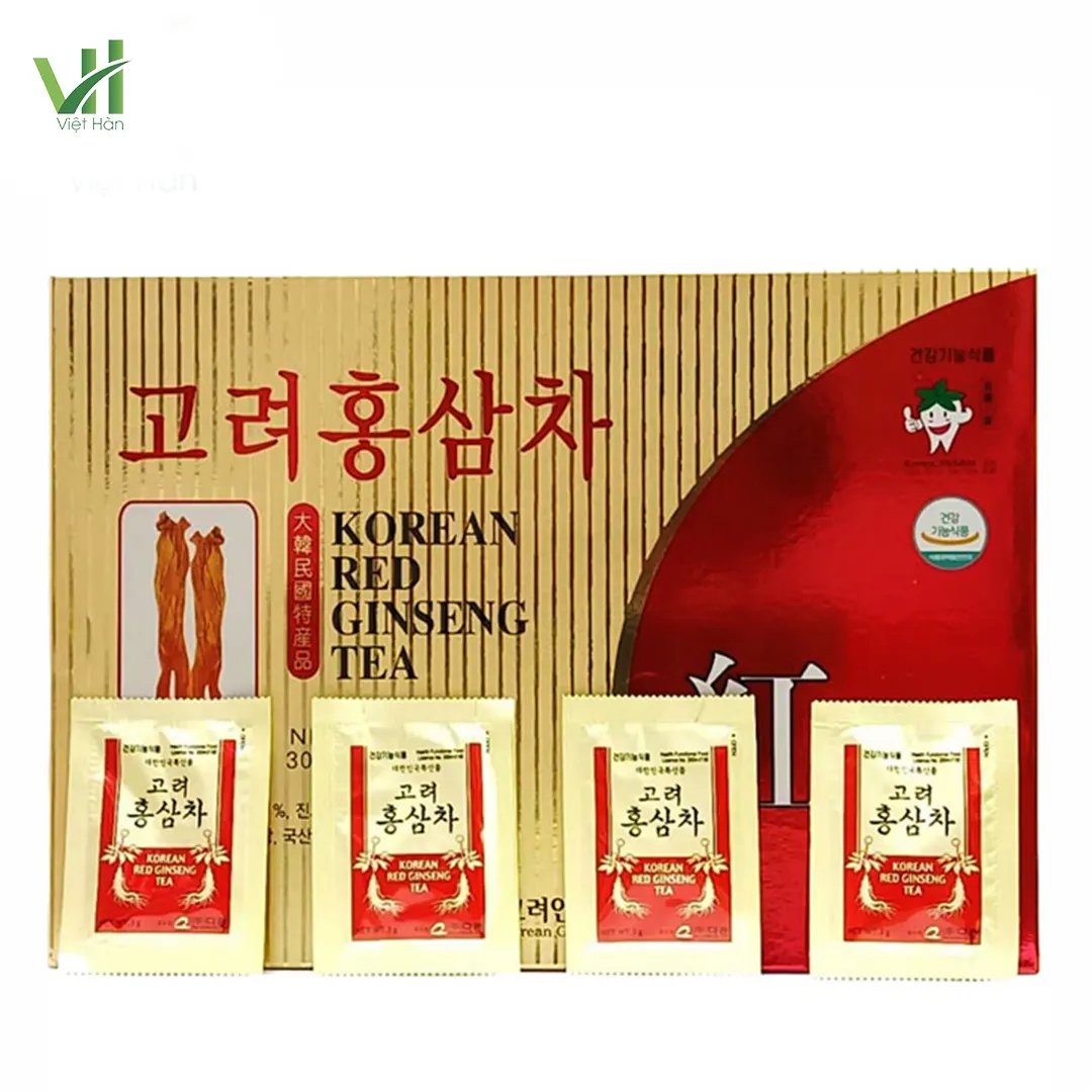 Trà Hồng Sâm KGS Hàn Quốc Hộp 100 gói x 3g