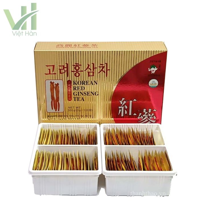 Trà Hồng Sâm KGS Hàn Quốc Hộp 100 gói x 3g 6