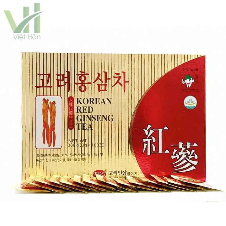 Trà Hồng Sâm KGS Hàn Quốc Hộp 100 gói x 3g 5