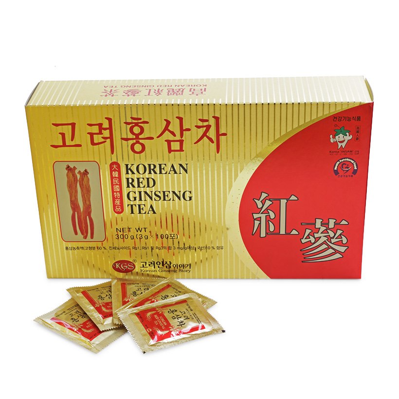 Trà Hồng Sâm KGS Hàn Quốc Hộp 50 gói x 3g 3