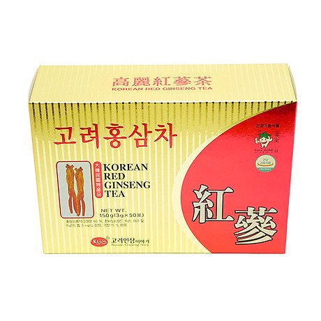 Trà Hồng Sâm KGS Hàn Quốc Hộp 50 gói x 3g 2