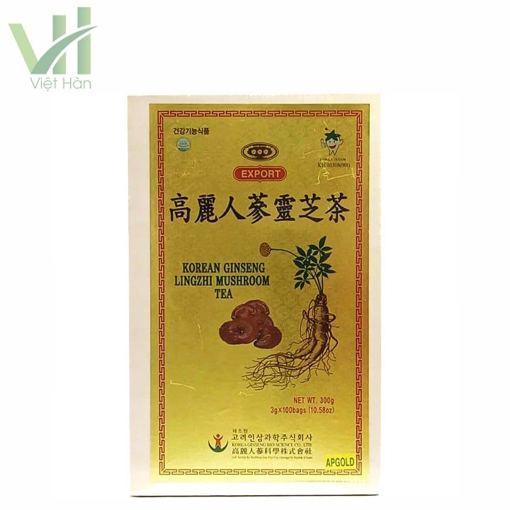 Trà Hồng Sâm Linh Chi Bio Hàn Quốc Hộp 300g 3