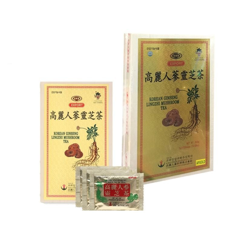 Trà Hồng Sâm Linh Chi Bio Hàn Quốc Hộp 300g 4
