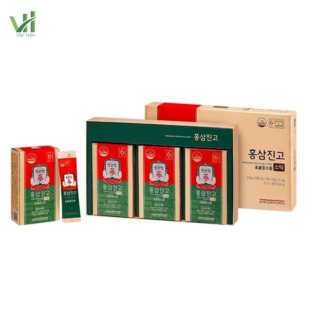 Tinh Chất Hồng Sâm Mật Ong Jung Kwan Jang Hàn Quốc Hộp 10g x 30 gói
